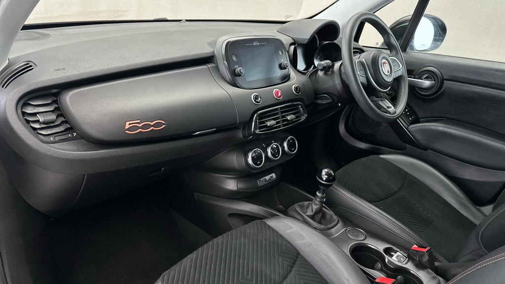 Fiat 500X Blue #11