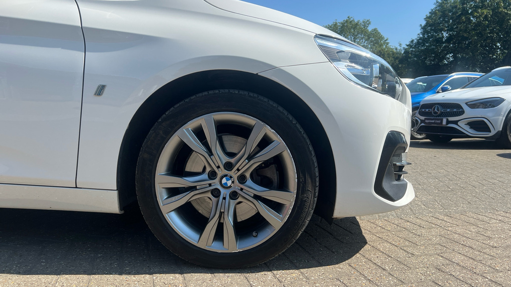 BMW 2 Series Active Tourer 218I M Sport White #20