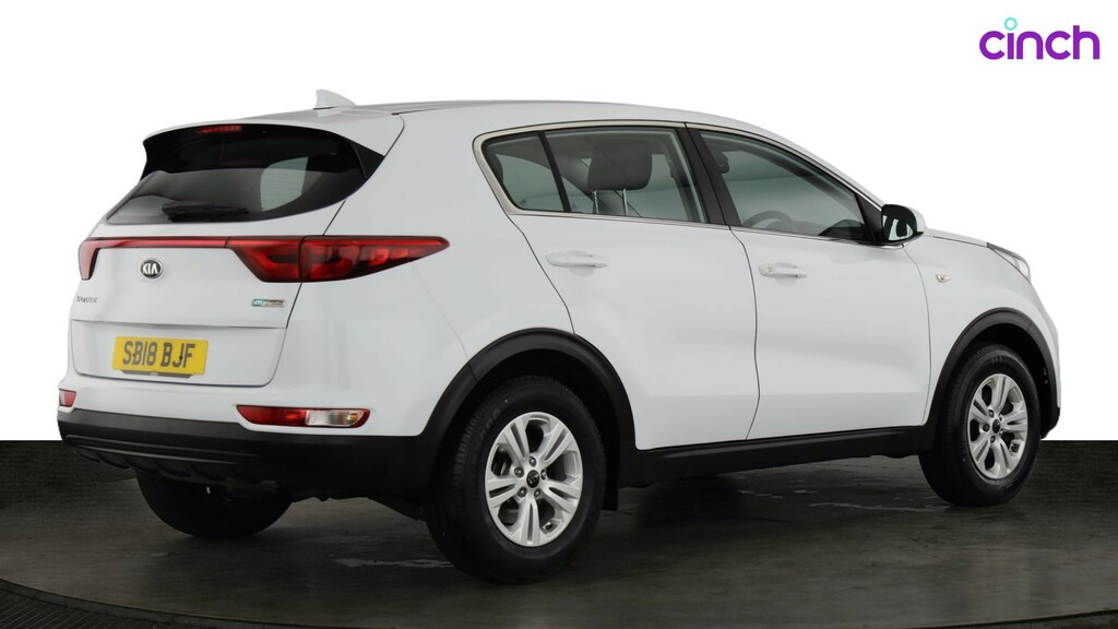 Kia Sportage 1.6 Crdi Isg Gt-line 2018 Black #3