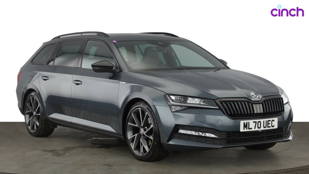 Skoda Superb 2L Se Technology Blue #1
