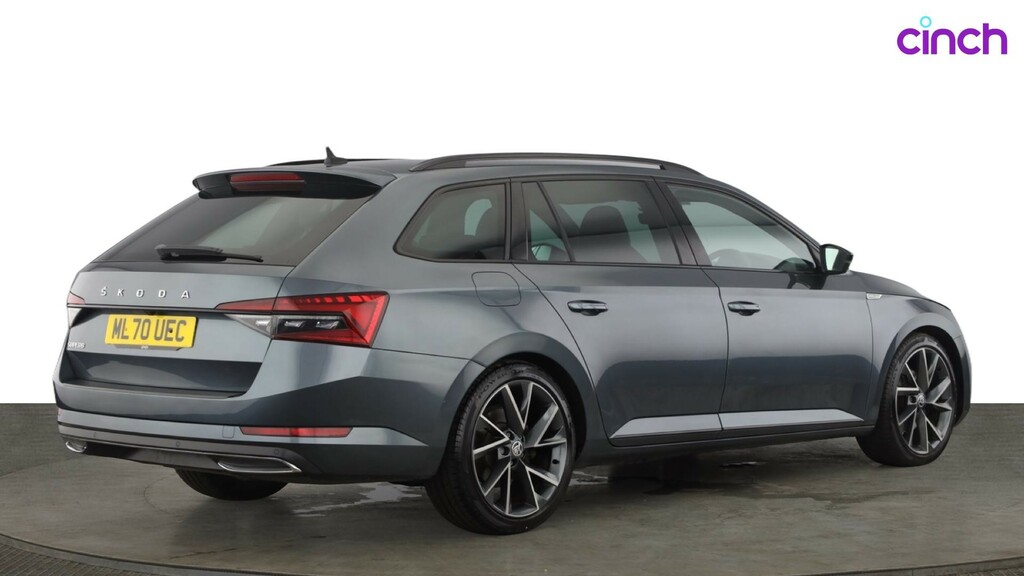 Skoda Superb 2L Se Technology Blue #3