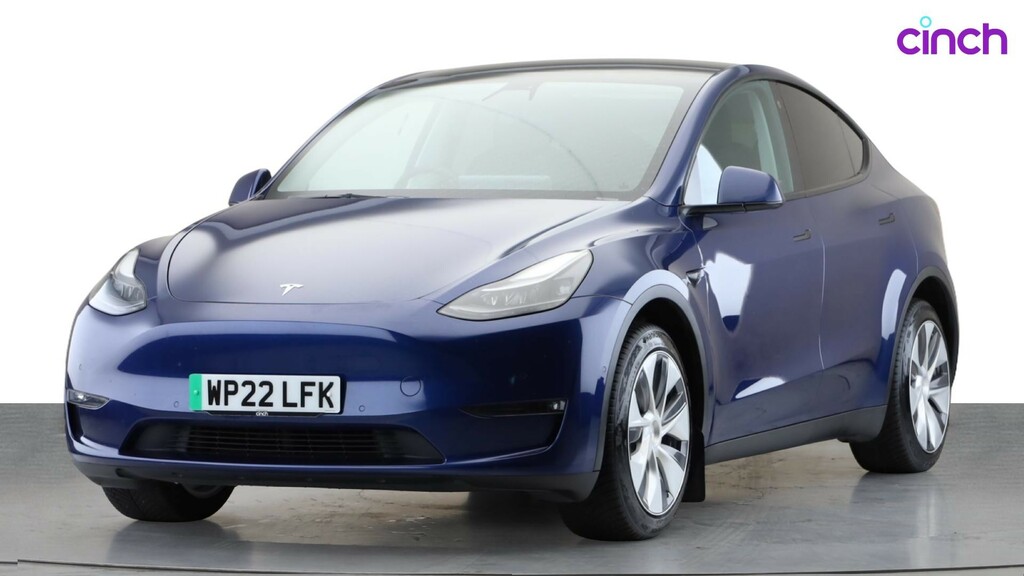 Tesla Model Y Long Range White #10