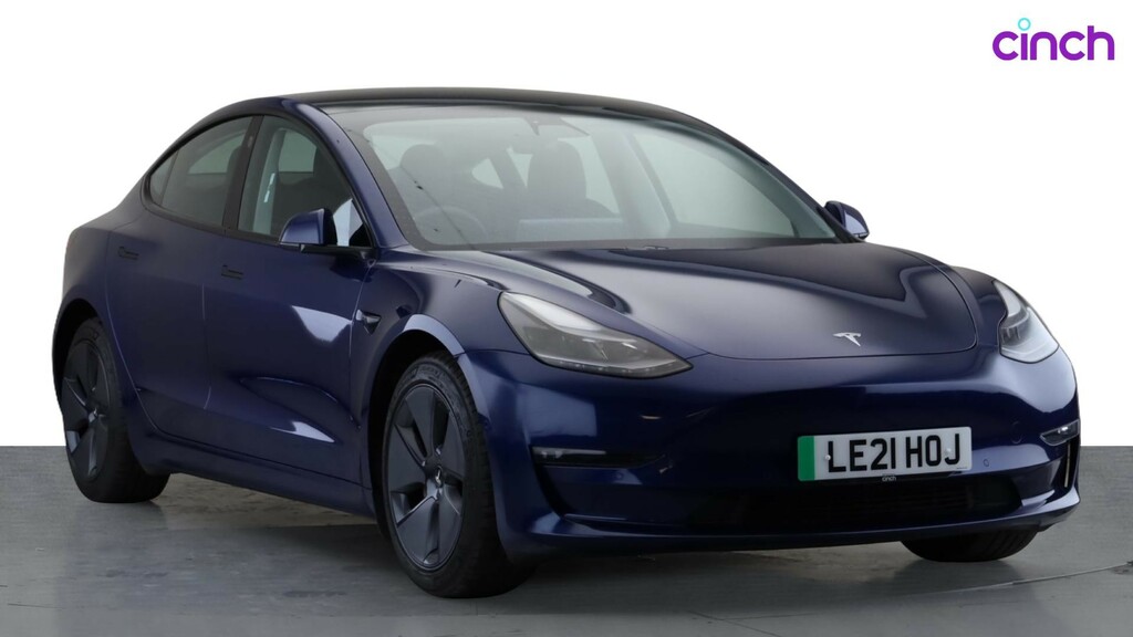 Tesla Model 3 Long Range Awd White #1