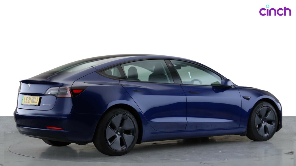 Tesla Model 3 Long Range Awd White #4