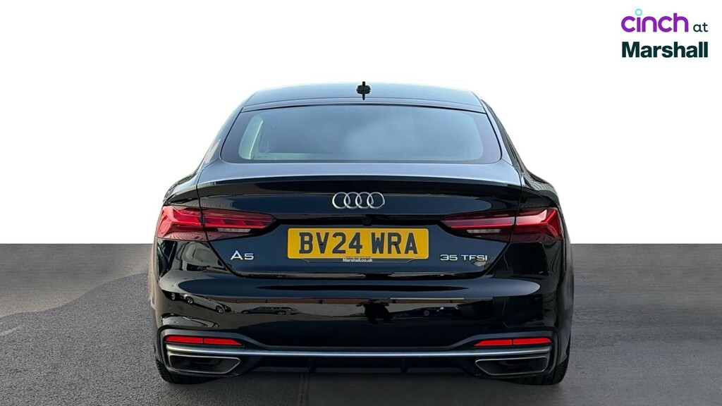Audi A5 Black Edition Black #4
