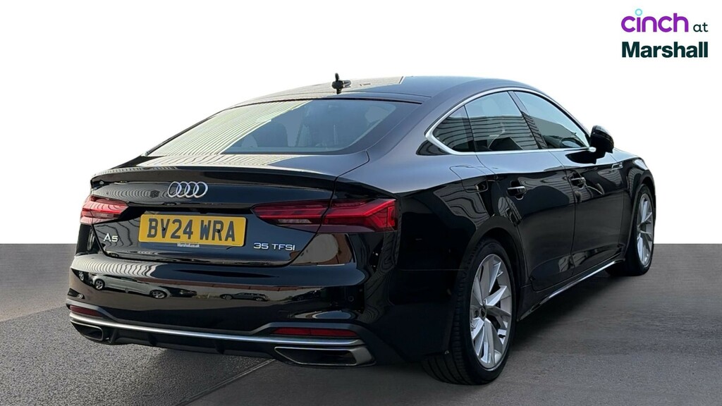 Audi A5 Black Edition Black #3