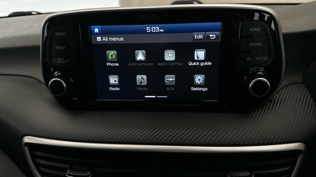 Hyundai Tucson Suv Blue #12