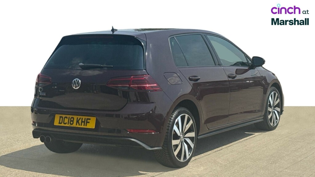 Volkswagen Golf Hatchback Red #3