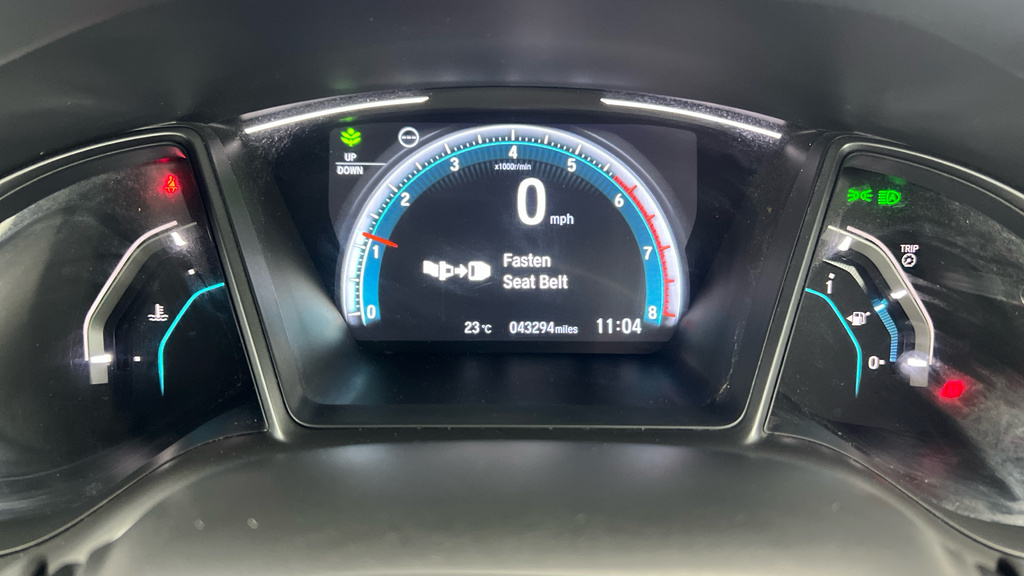 Honda Civic Sr Blue #19