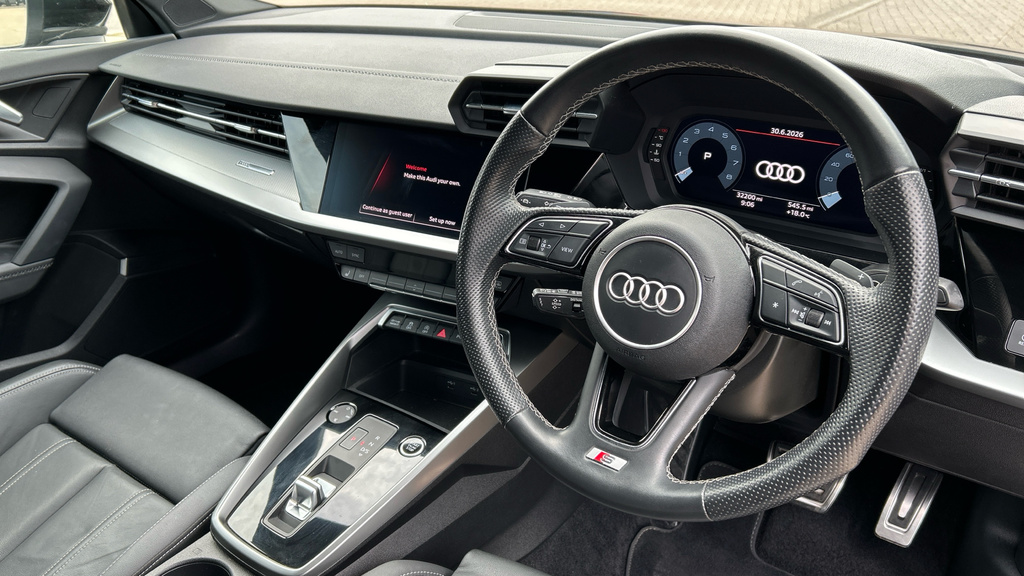 Audi A3 Technik Black #9