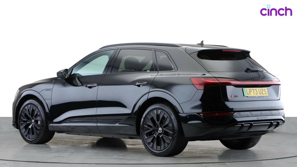 Audi Q8 e tron Black Edition Black #5