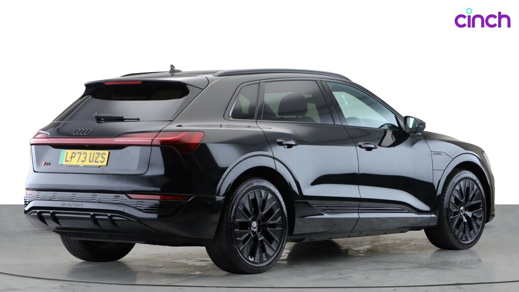 Audi Q8 e tron Black Edition Black #3