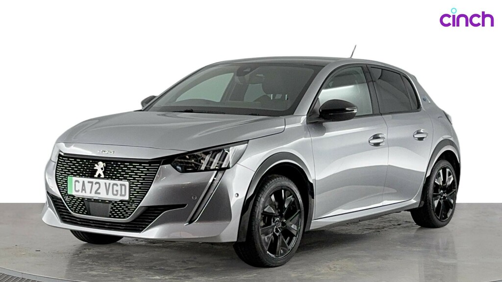 Peugeot e-208 Hatchback Black #7