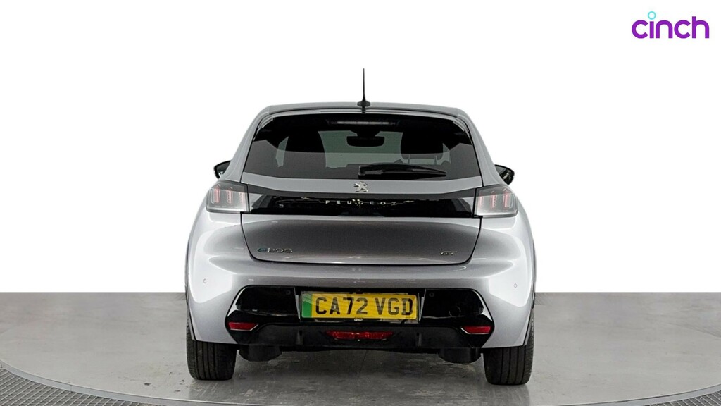Peugeot e-208 Hatchback Black #4