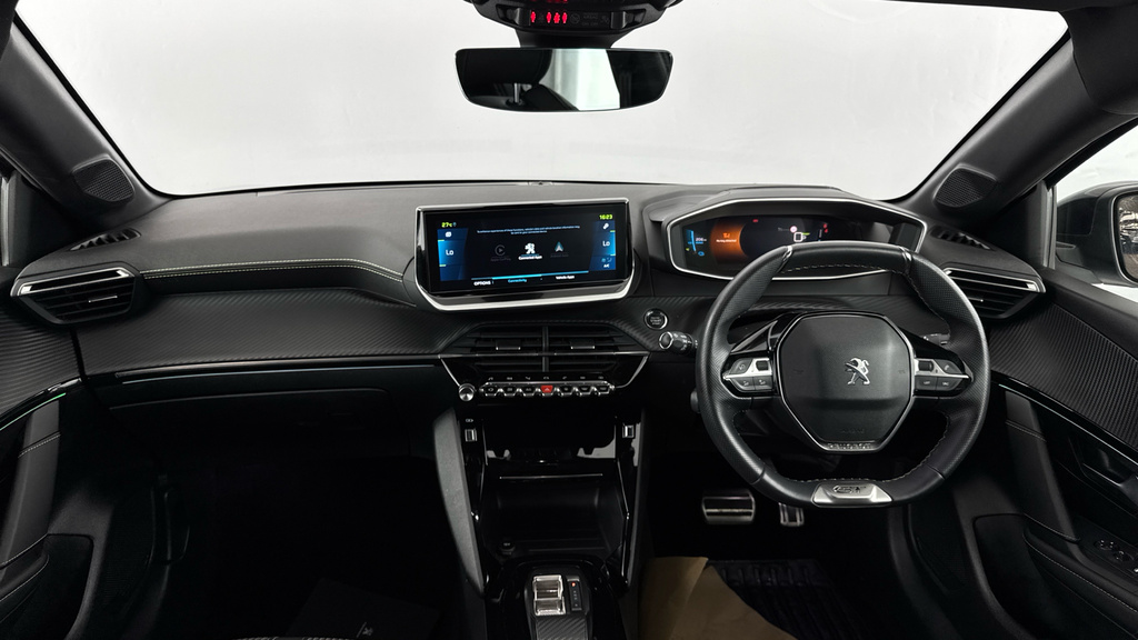 Peugeot e-208 Hatchback Black #11