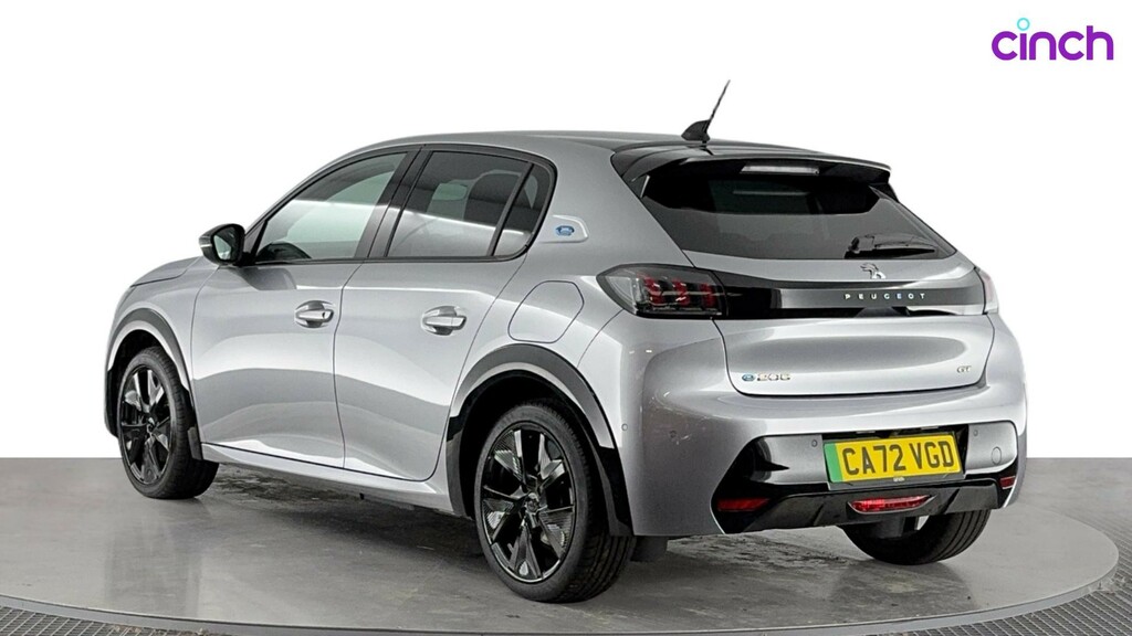 Peugeot e-208 Hatchback Black #5