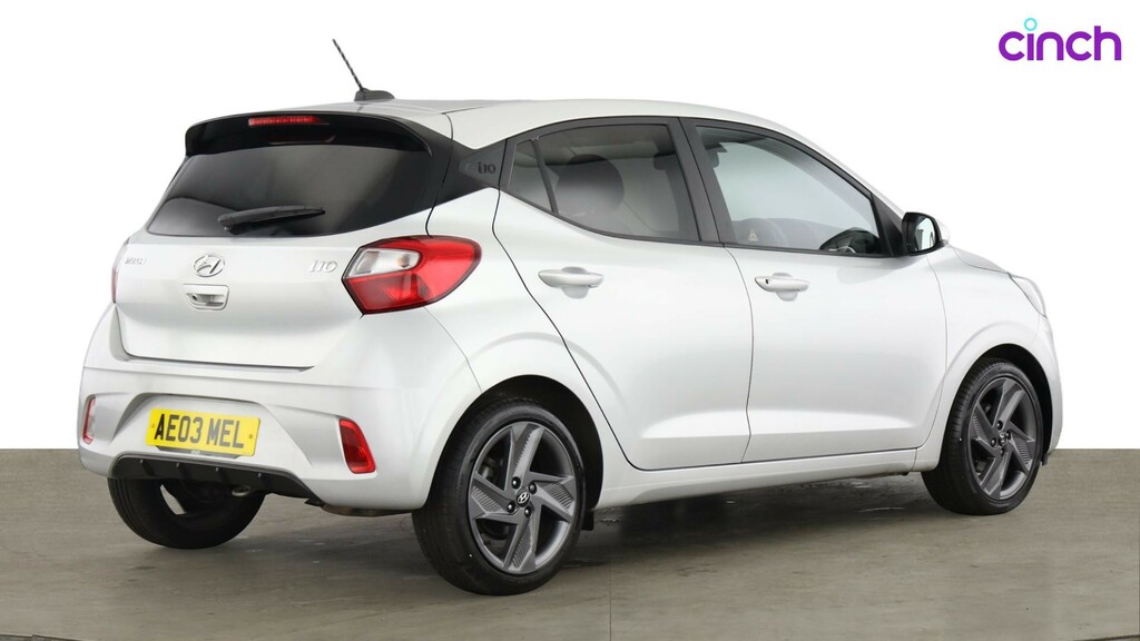 Hyundai I10 Hatchback Black #3