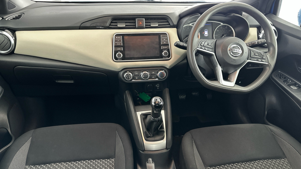 Nissan Micra Acenta White #11