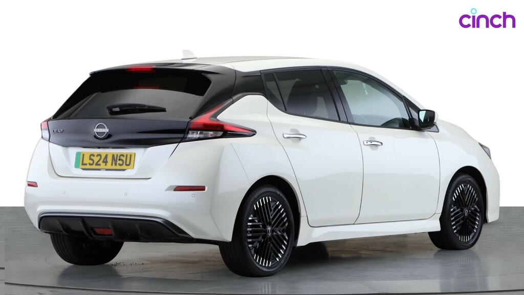 Nissan Leaf 39Kwh Tekna Hatchback Blue #3