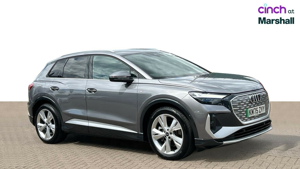Audi Q4 E Tron 210Kw 45 82Kwh S Line Leathertech Pack Blue #1
