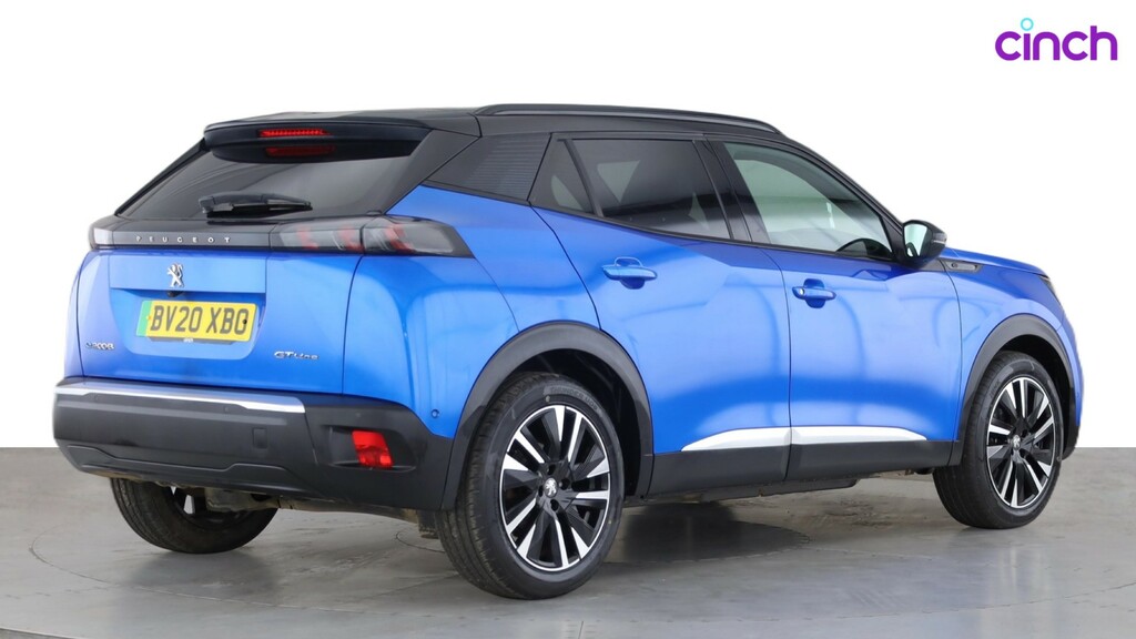 Peugeot e-2008 Gt Line Blue #3