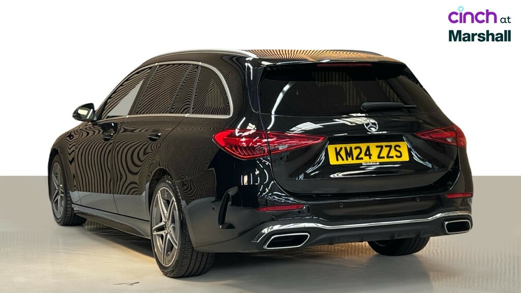 Mercedes-Benz C Class Amg Line Blue #5