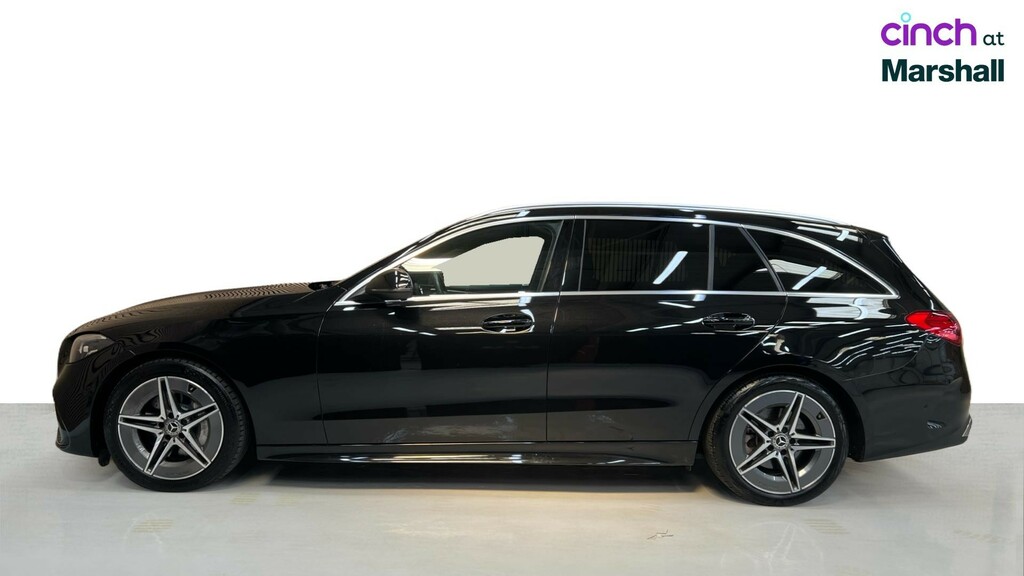 Mercedes-Benz C Class Amg Line Blue #6