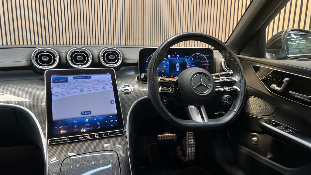Mercedes-Benz C Class Amg Line Blue #41