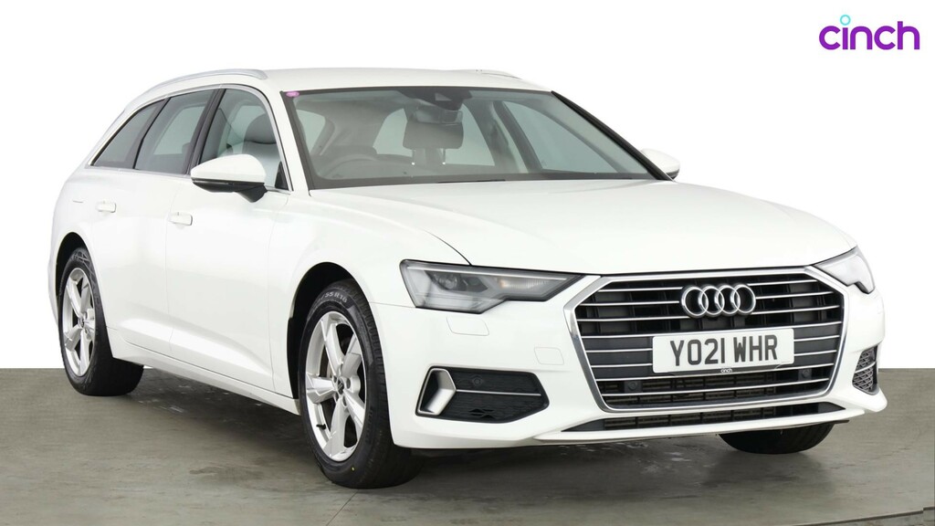 Audi A6 Avant A6 S Line Black Edition 40 Tdi S-a White #1