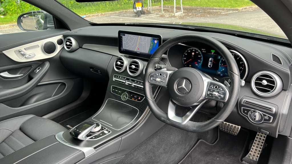 Mercedes-Benz C Class Black #10