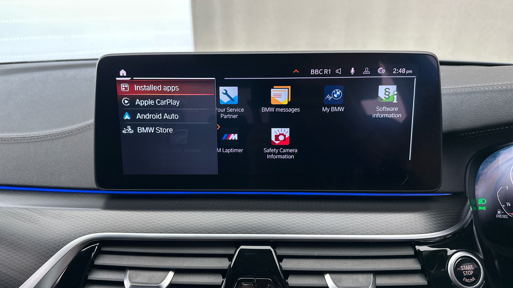 BMW 5 Series Saloon Grey #16