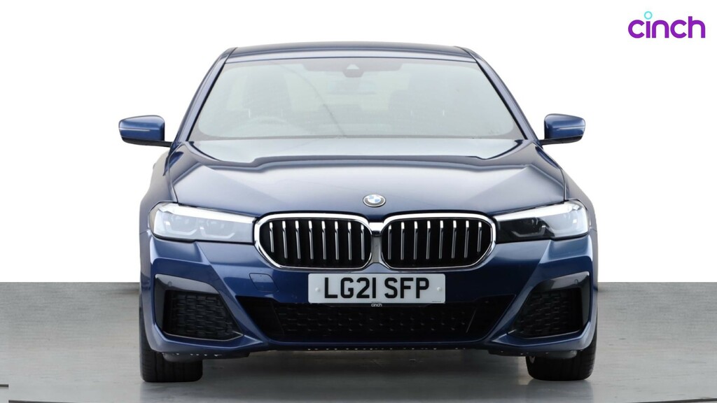 BMW 5 Series Saloon Grey #9