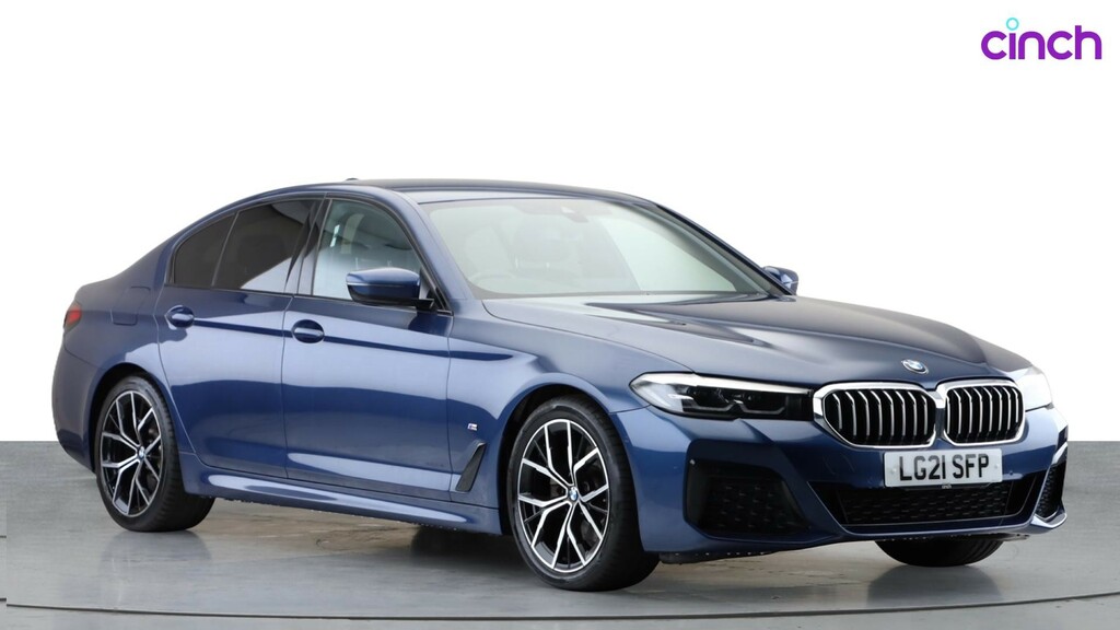BMW 5 Series Saloon Grey #1