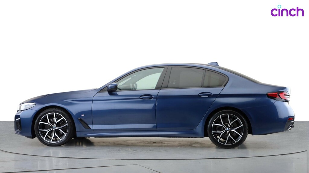 BMW 5 Series Saloon Grey #7