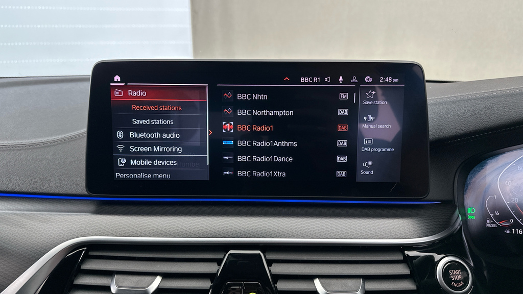 BMW 5 Series Saloon Grey #19