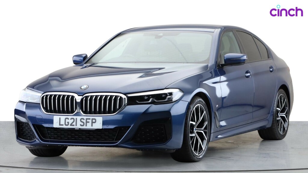 BMW 5 Series Saloon Grey #8