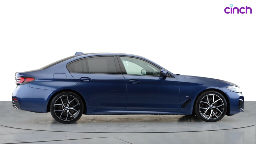 BMW 5 Series Saloon Grey #2