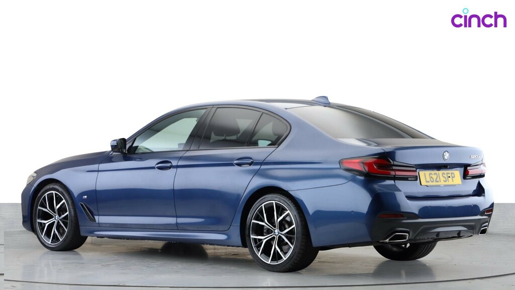 BMW 5 Series Saloon Grey #6