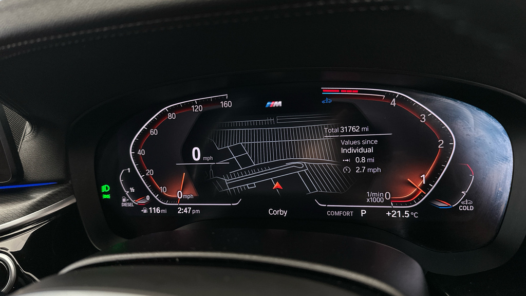 BMW 5 Series Saloon Grey #20