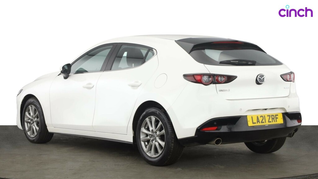 Mazda 3 2.0 E-skyactiv-x Mhev 186 Gt Sport Tech 2021 Black #5