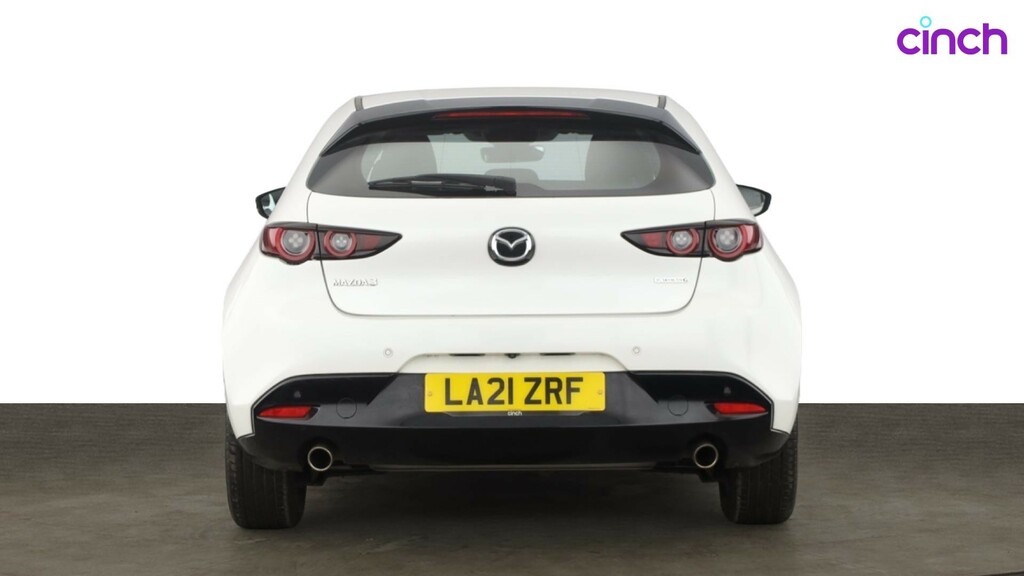 Mazda 3 2.0 E-skyactiv-x Mhev 186 Gt Sport Tech 2021 Black #4