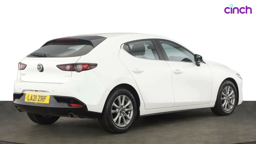 Mazda 3 2.0 E-skyactiv-x Mhev 186 Gt Sport Tech 2021 Black #3