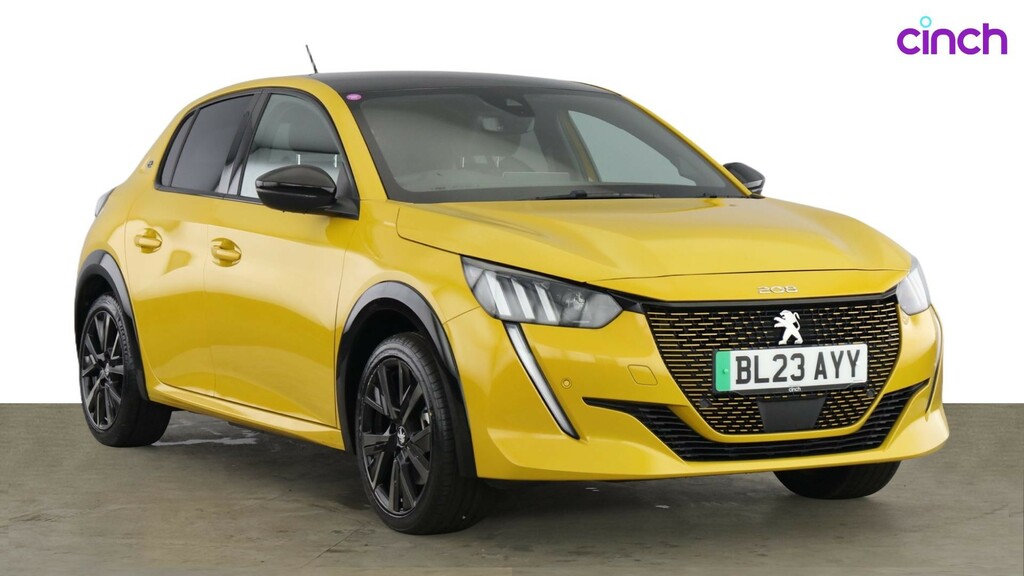 Peugeot e-208 208 Gt Ev Red #1