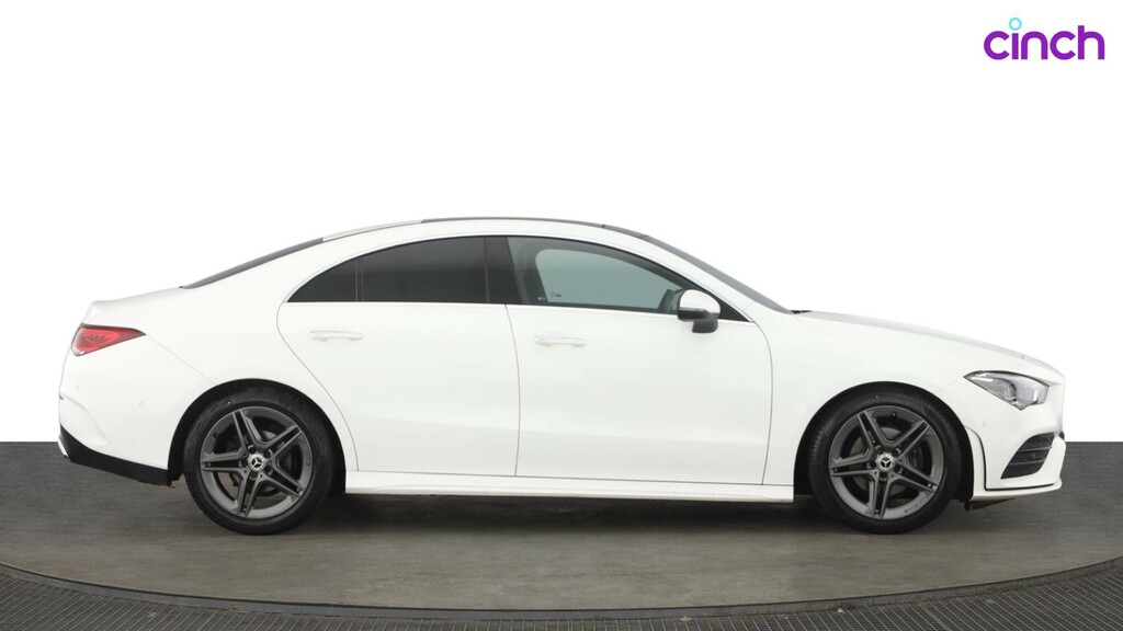 Mercedes-Benz CLA Class Saloon White #2