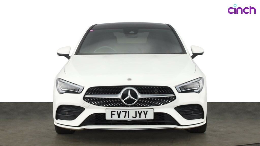 Mercedes-Benz CLA Class Saloon White #8