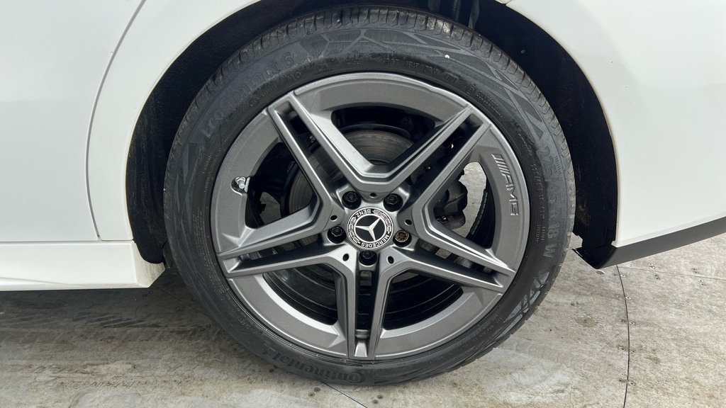 Mercedes-Benz CLA Class Saloon White #23