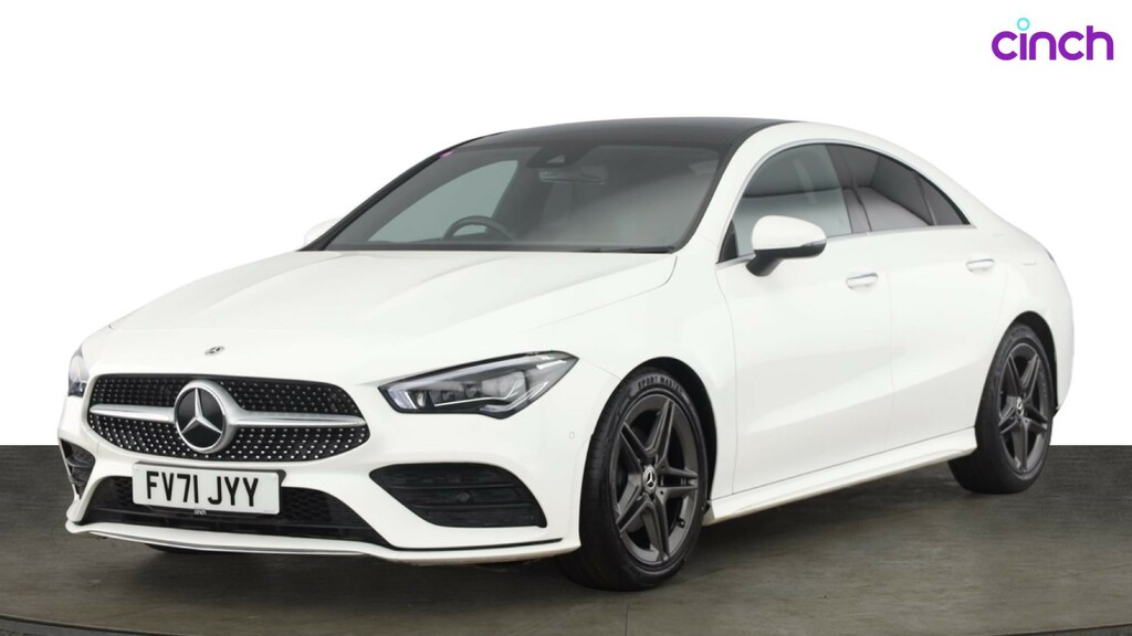 Mercedes-Benz CLA Class Saloon White #7