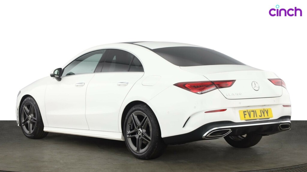 Mercedes-Benz CLA Class Saloon White #5
