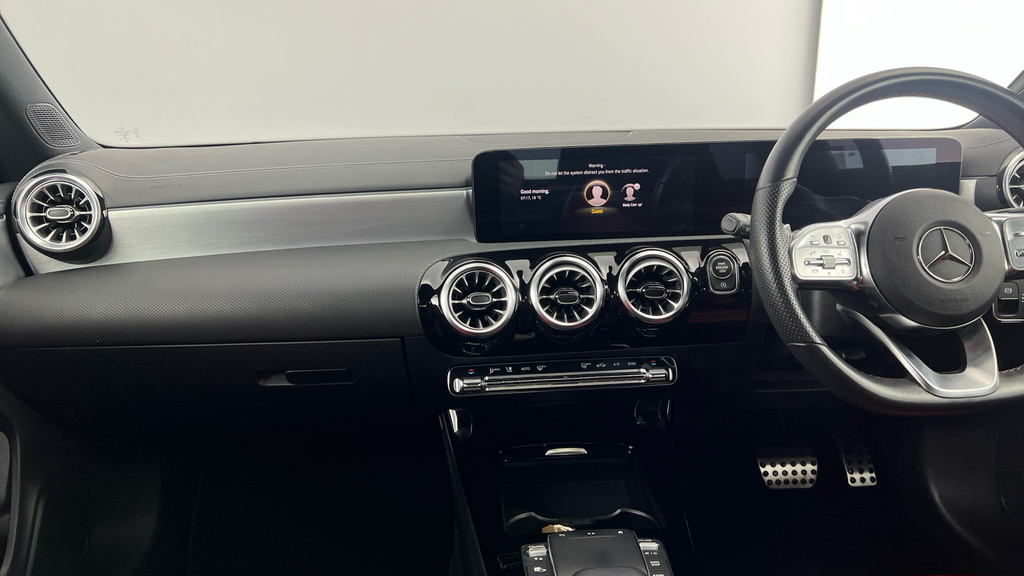 Mercedes-Benz CLA Class Saloon White #12