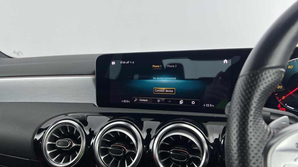 Mercedes-Benz CLA Class Saloon White #15